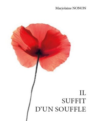 cover image of Il suffit d'un souffle